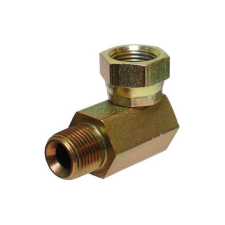 Apache Apache Hydraulic Adapter 39005075, 3/8" Male Pipe X 3/8" Female Pipe Swivel 39005075